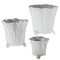 Design Shop Mellie Footed Pot 5.25"x 5", Set of 4