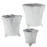 Design Shop Mellie Footed Pot 5.25"x 5", Set of 4