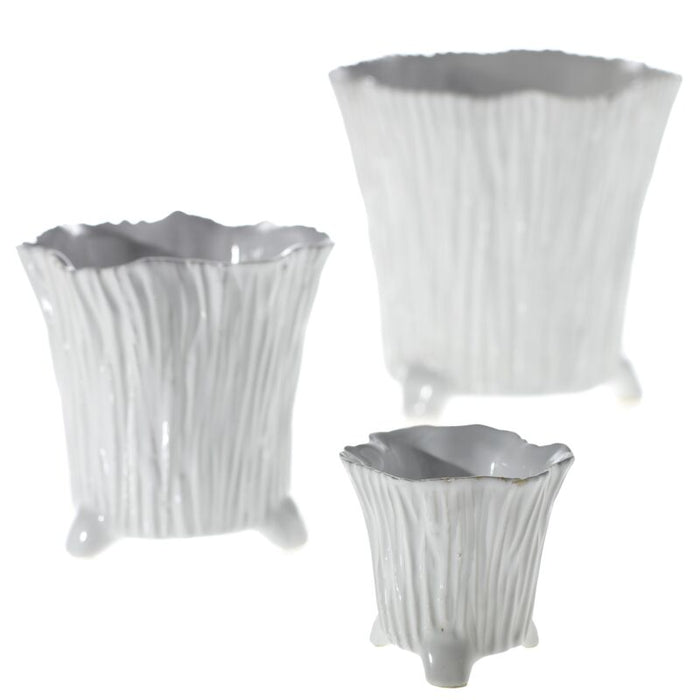 Design Shop Mellie Footed Pot 5.25"x 5", Set of 4