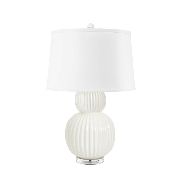Villa & House Meridian Lamp Without Shade, White Cloud