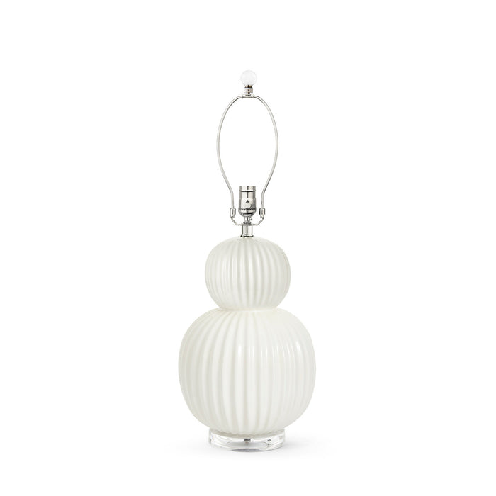 Villa & House Meridian Lamp Without Shade, White Cloud