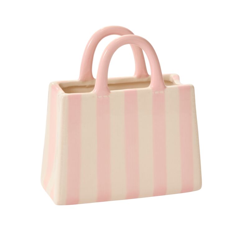 Design Shop Miranda Handbag Vase 7.75"x 3.5"x 8.5"