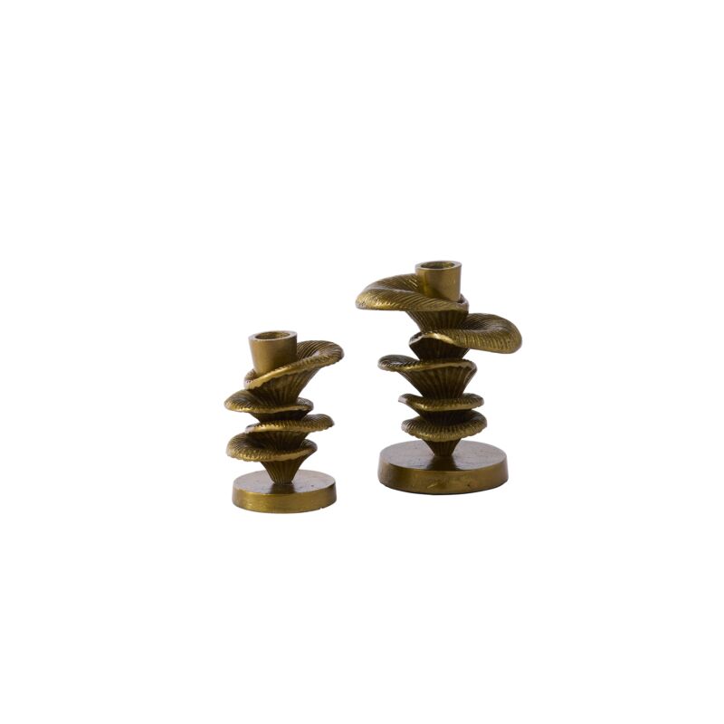 Design Shop Moonlight Mushroom Candleholder 4.5"x 4.25"x 5.5"