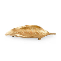 Villa & House Magnolia Pen Holder, Gold Leaf