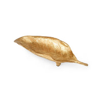 Villa & House Magnolia Pen Holder, Gold Leaf