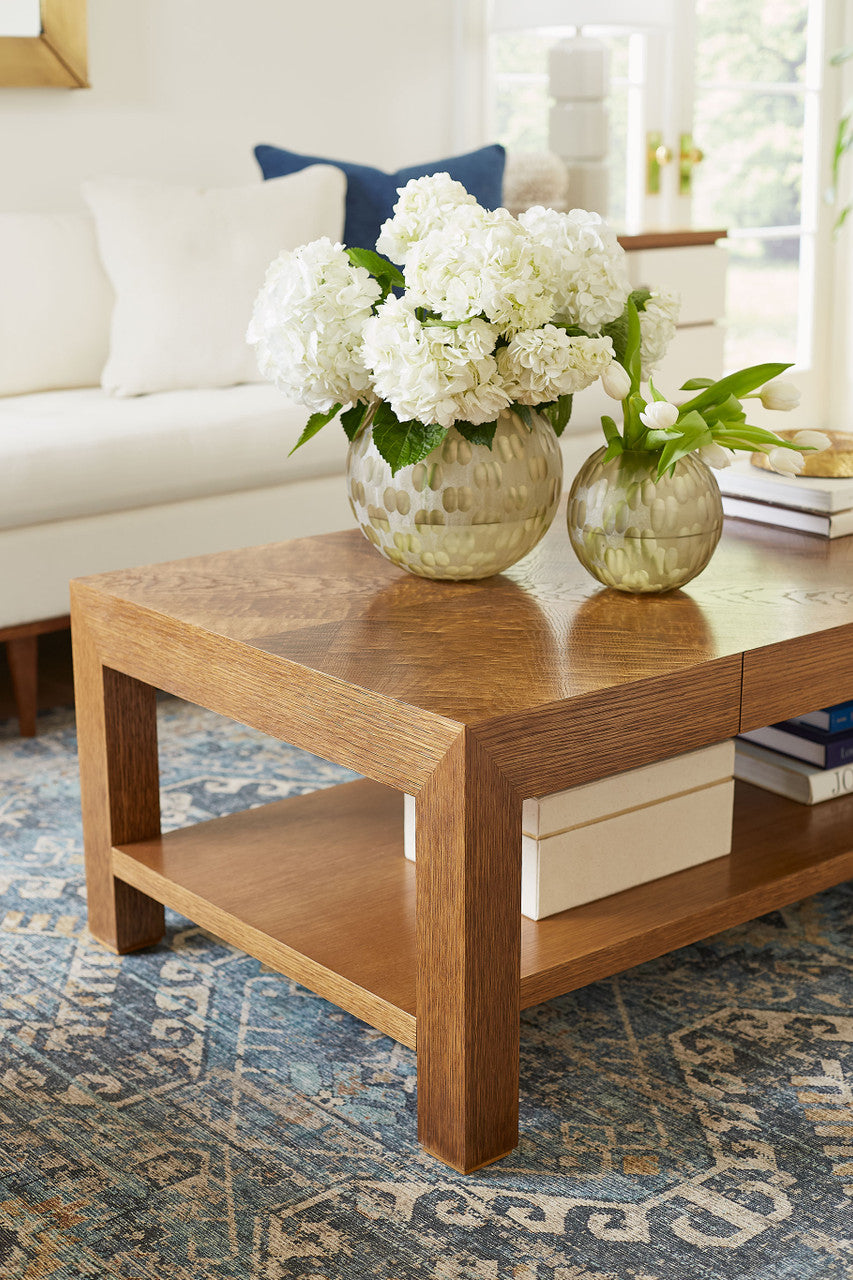 Villa & House Mirriam Small Vase, Powder White