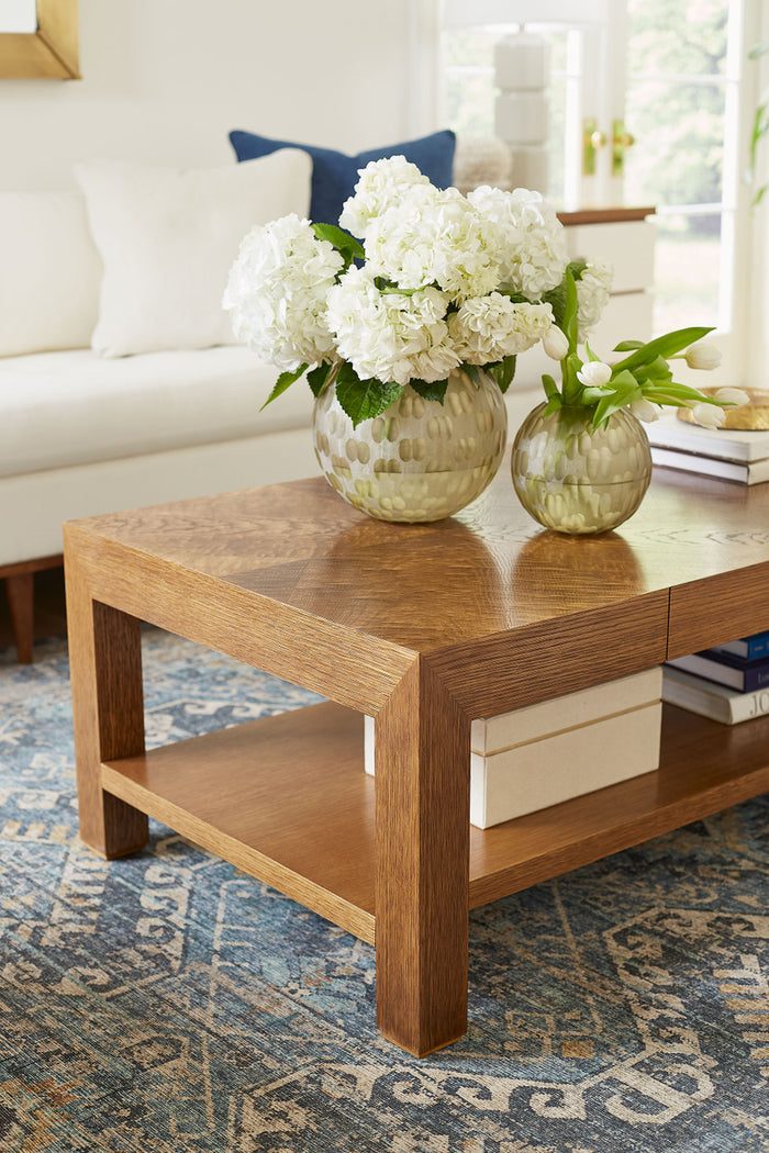 Villa & House Mirriam Small Vase, Powder White