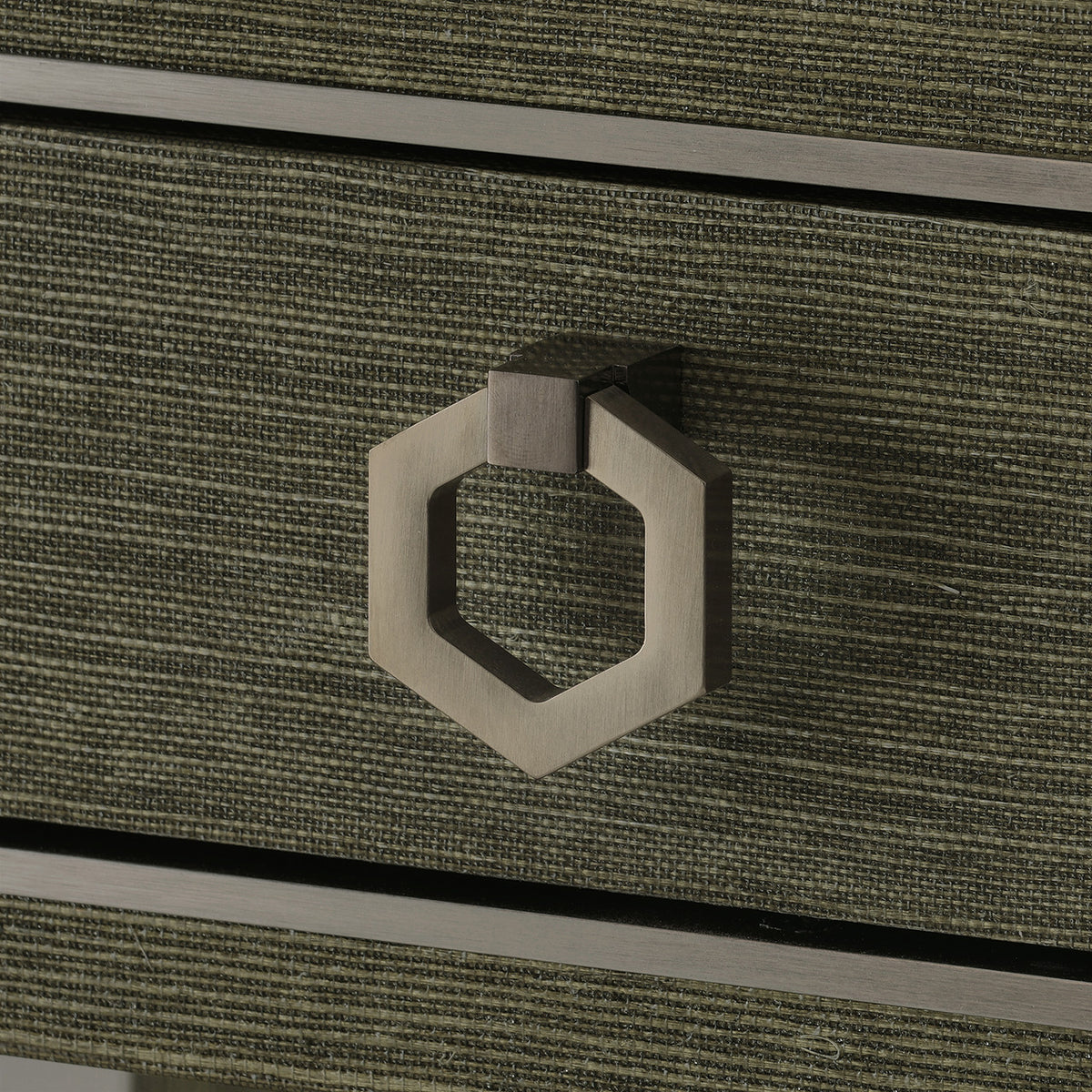 Villa & House Morris 1-Drawer Side Table, Deep Olive