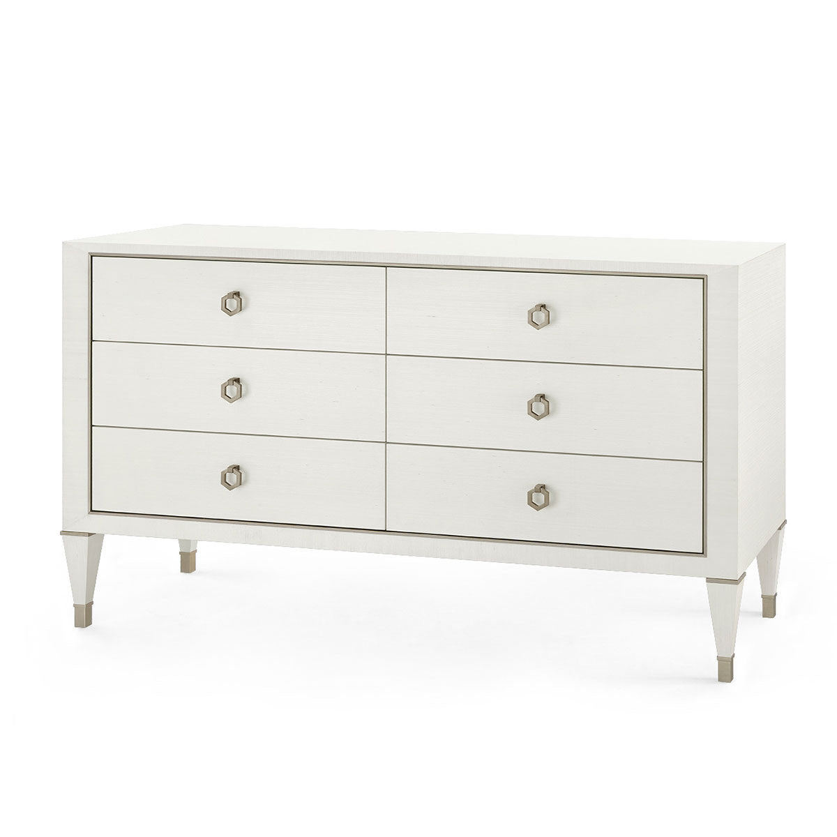 Villa & House Morris Extra Large 6-Drawer, Sand White