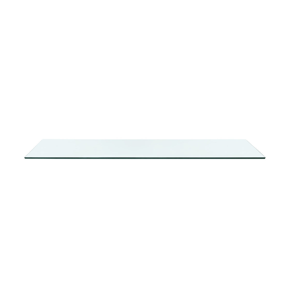 Villa & House Morris Extra Large 6-Drawer Glass Top, Clear