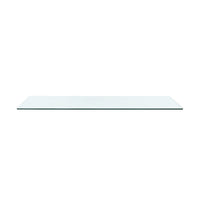 Villa & House Morris Extra Large 6-Drawer Glass Top, Clear