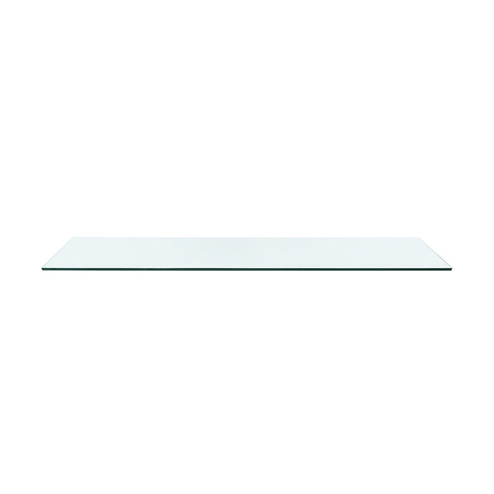Villa & House Morris Extra Large 6-Drawer Glass Top, Clear