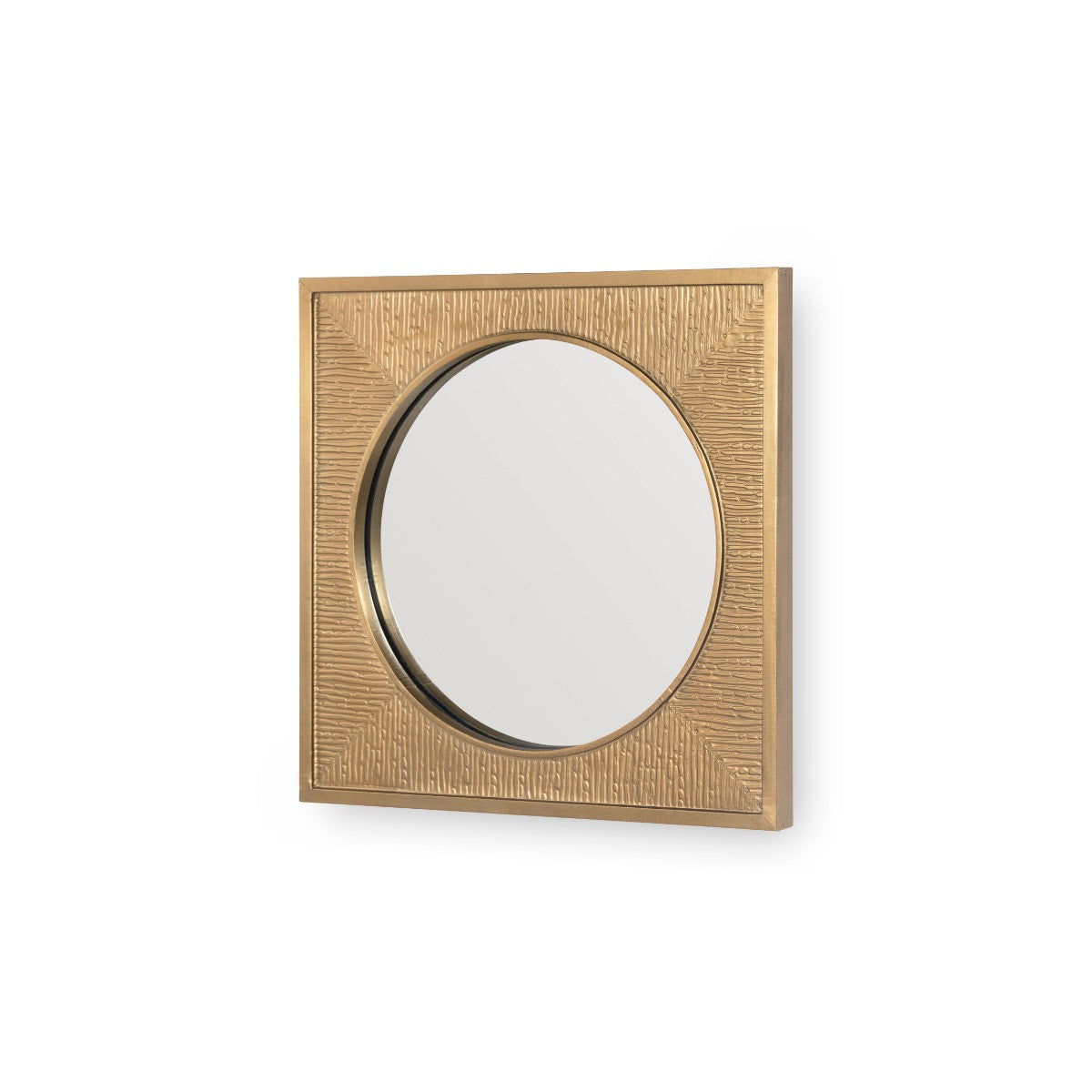 Villa & House Martina Small Mirror, Antique Brass