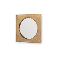 Villa & House Martina Small Mirror, Antique Brass