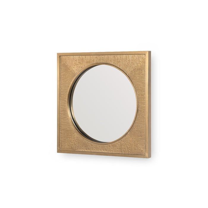 Villa & House Martina Small Mirror, Antique Brass