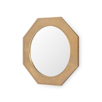 Villa & House Martina Large Mirror, Antique Brass