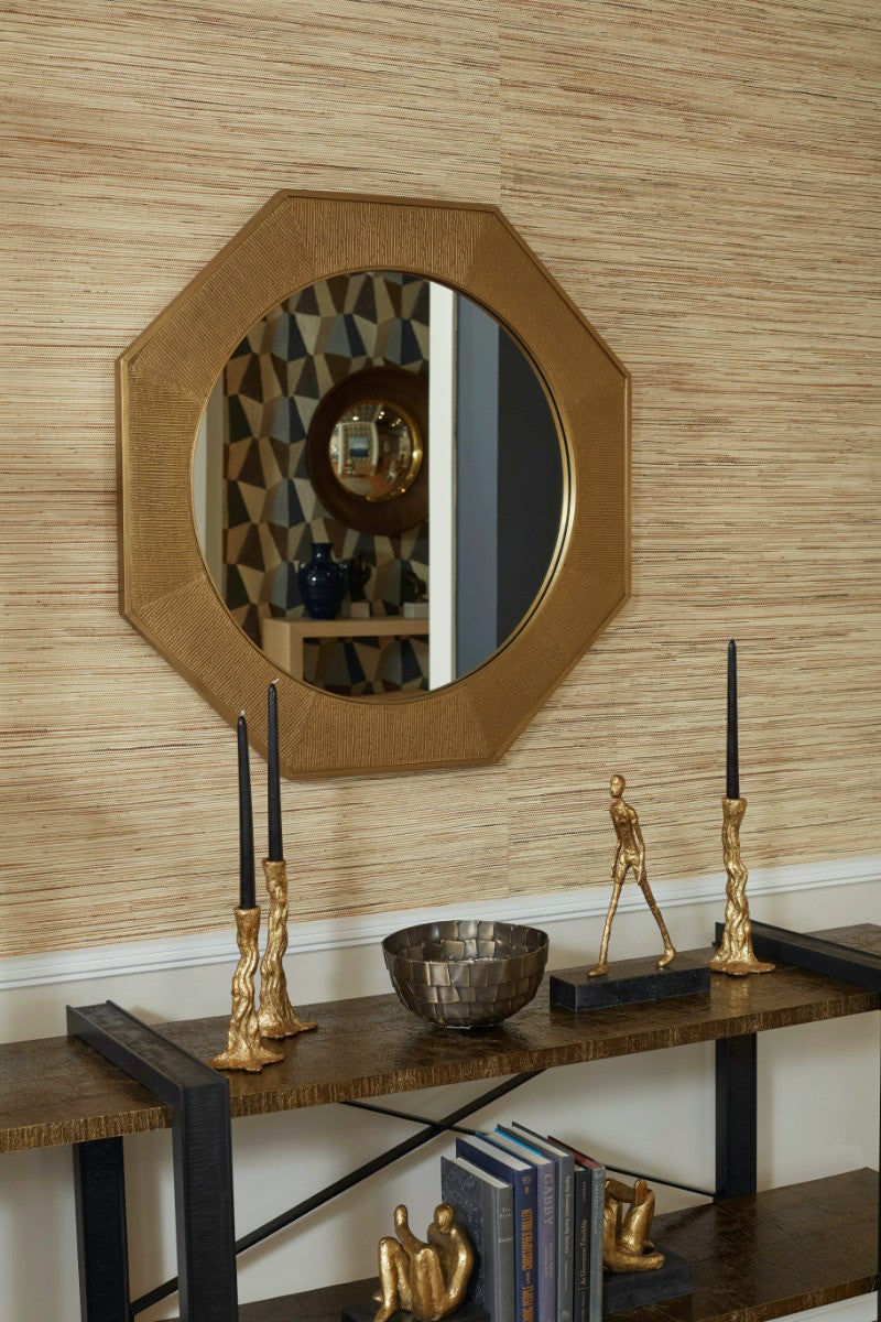 Villa & House Martina Large Mirror, Antique Brass