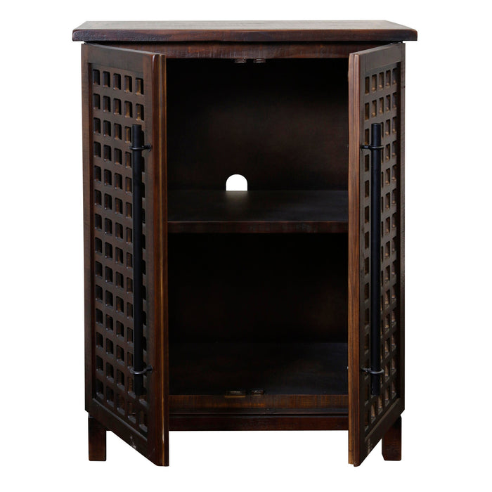 Two-Door Wood Cabinet