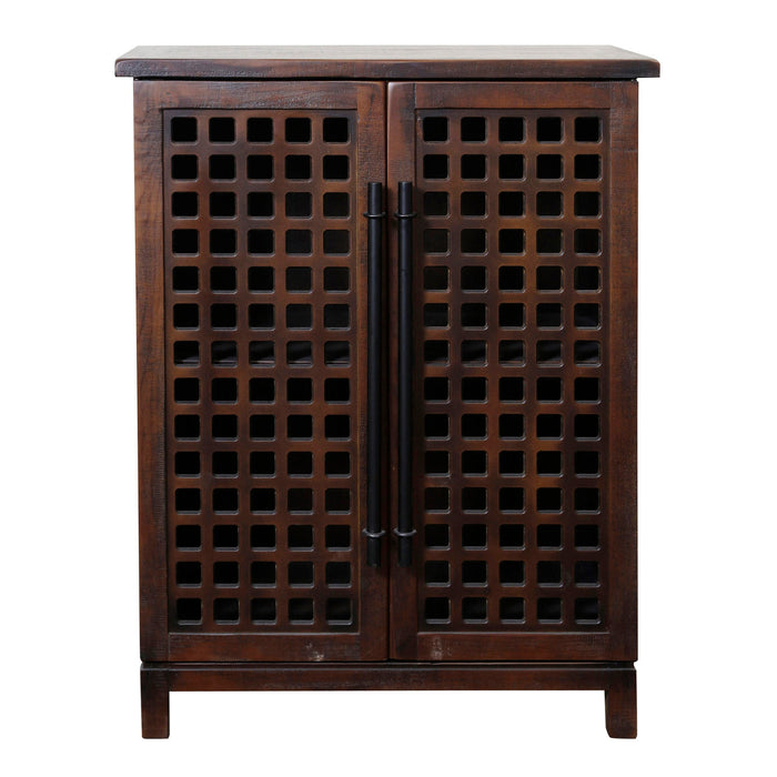 Two-Door Wood Cabinet