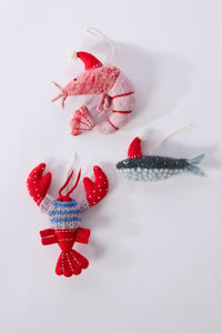 Design Shop Nantucket Christmas Ornament 5"x 1.5"x 2.5", Set of 2