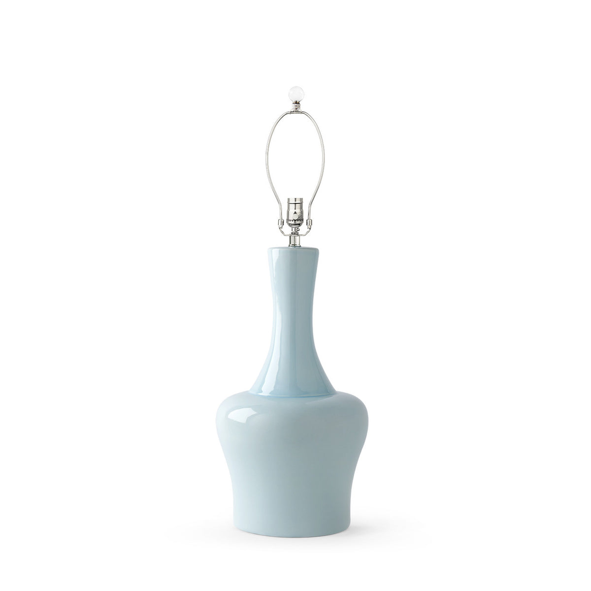 Villa & House Nadia Lamp Without Shade, Misty Blue