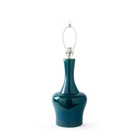 Villa & House Nadia Lamp Without Shade, Green Lapis