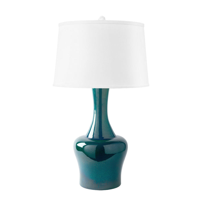 Villa & House Nadia Lamp Without Shade, Green Lapis