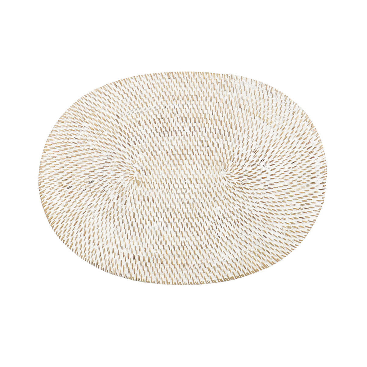 Design Shop Bali White Placemat Oval
