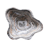 Design Shop Freeform Onyx Decorative Bowl, Neutral, 15.75" x 13.75" x 4.75"