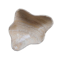Design Shop Freeform Onyx Decorative Bowl, Neutral, 15.75" x 13.75" x 4.75"