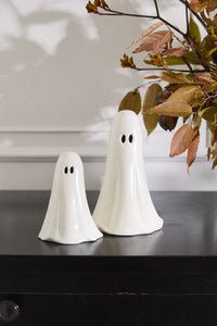 Design Shop Not So Ghostly Figurine 4.5"x 7", Set of 2