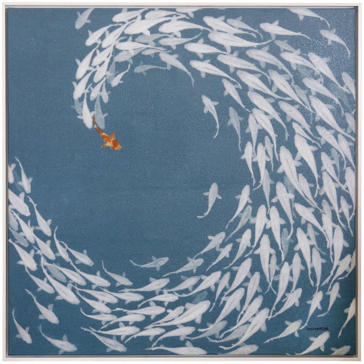 Whirlpool Framed Wall Art