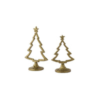 Design Shop Ogden Decorative Tree 6.75"x 3.5"x 10.25", Set of 2