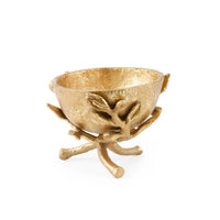 Villa & House Olive Bowl, Gold Leaf
