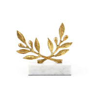 Villa & House Olive Statue, Gold Leaf