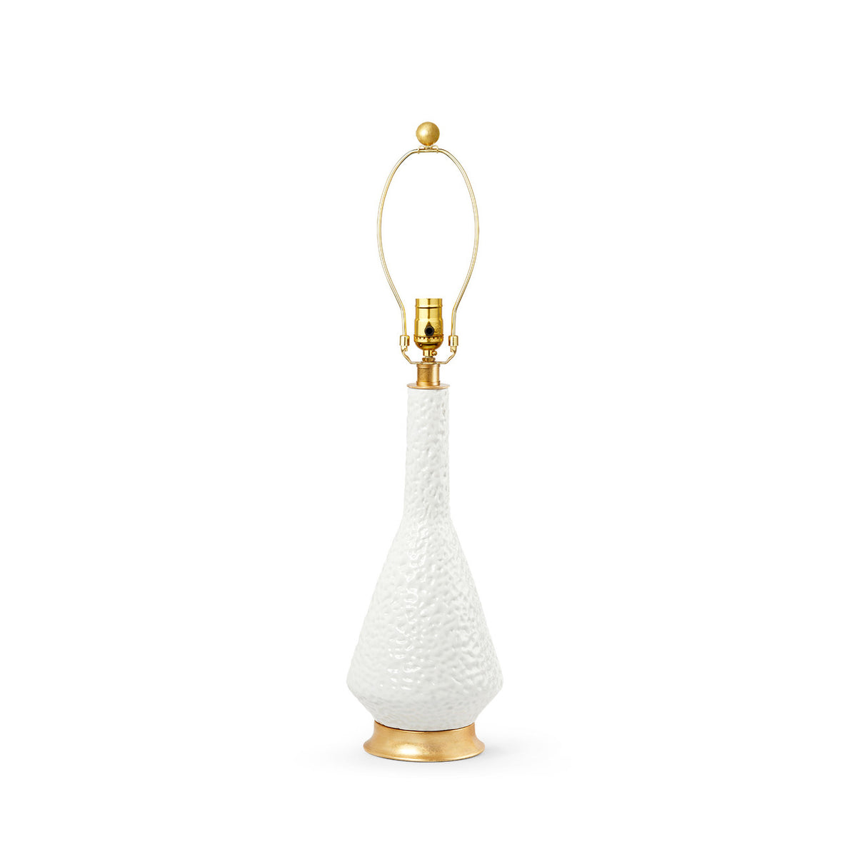Villa & House Oporto Medium Lamp Without Shade, Moon White