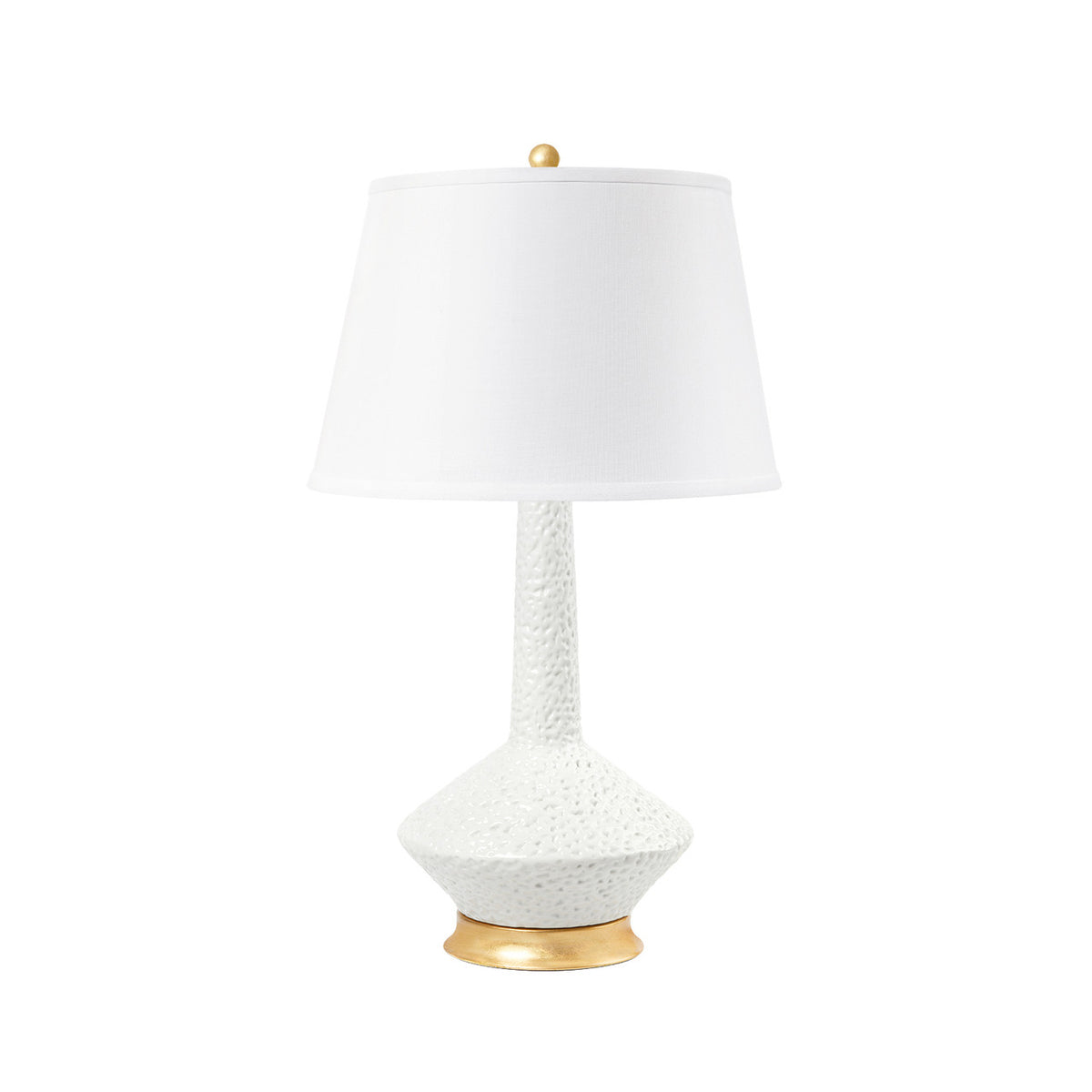 Villa & House Oporto Tall Lamp Without Shade, Moon White