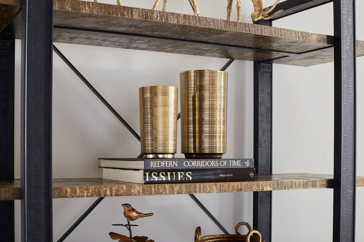 Villa & House Orosco Medium Vase, Brass