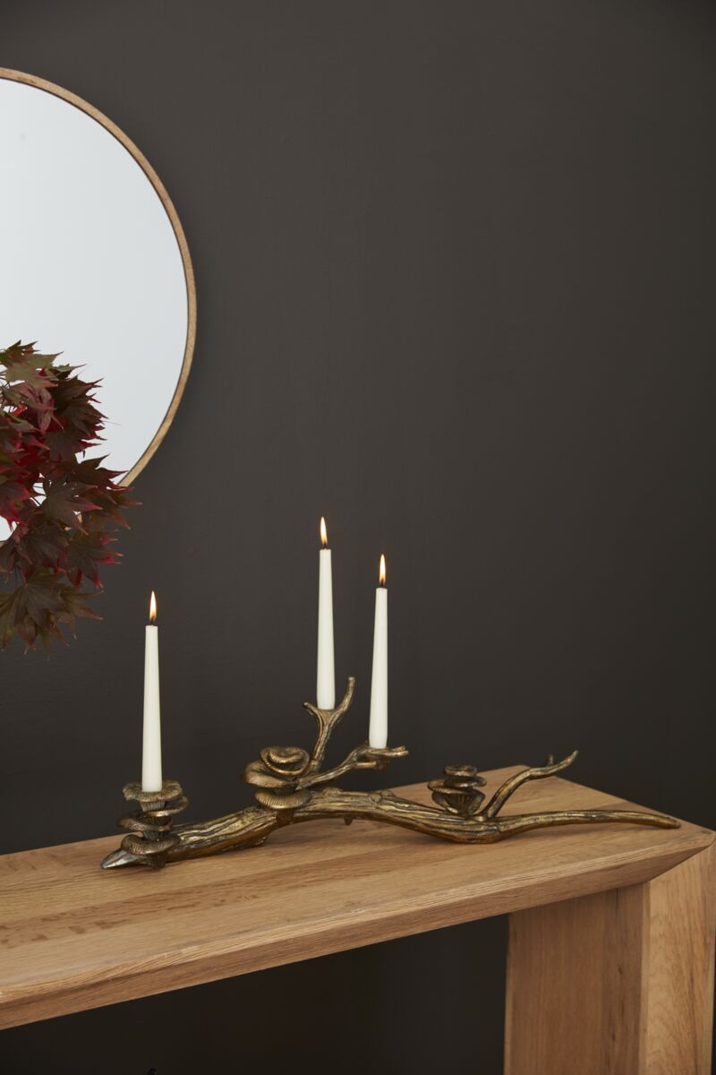 Design Shop Oyster Mushroom Candleholder 30.5"x 7"x 8.25"