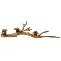 Design Shop Oyster Mushroom Candleholder 30.5"x 7"x 8.25"