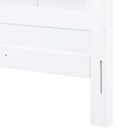 Villa & House Patricia Queen Headboard With Ryder Bed Frame, Vanilla