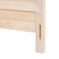 Villa & House Patricia King Headboard With Ryder Bed Frame, Sand