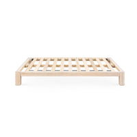 Villa & House Patricia King Headboard With Ryder Bed Frame, Sand