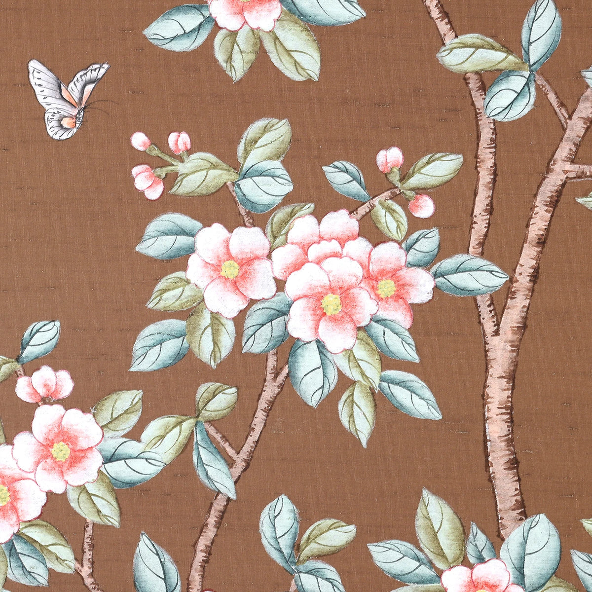 Villa & House Parchment Reverie Framed Silk Panel Pair
