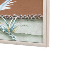 Villa & House Parchment Reverie Framed Silk Panel Pair