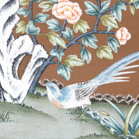 Villa & House Parchment Reverie Framed Silk Panel Pair