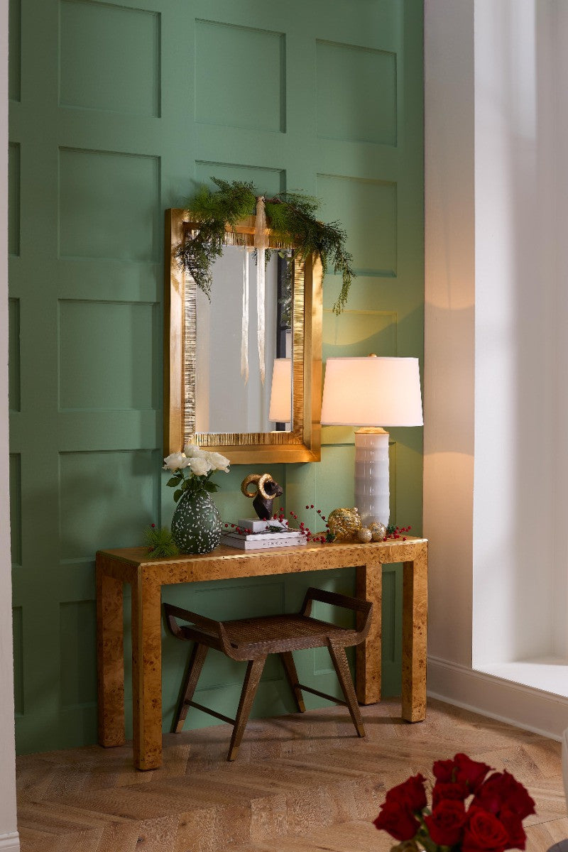 Villa & House Princeton Mirror, Antique Brass