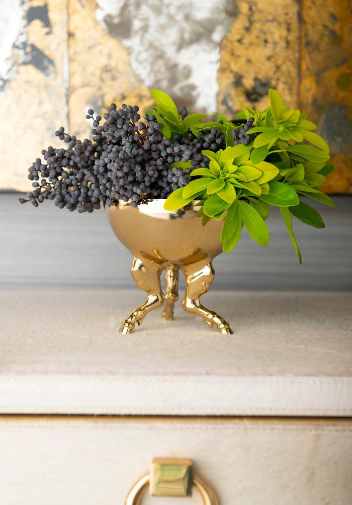 Villa & House Pegasus Bowl, Brass