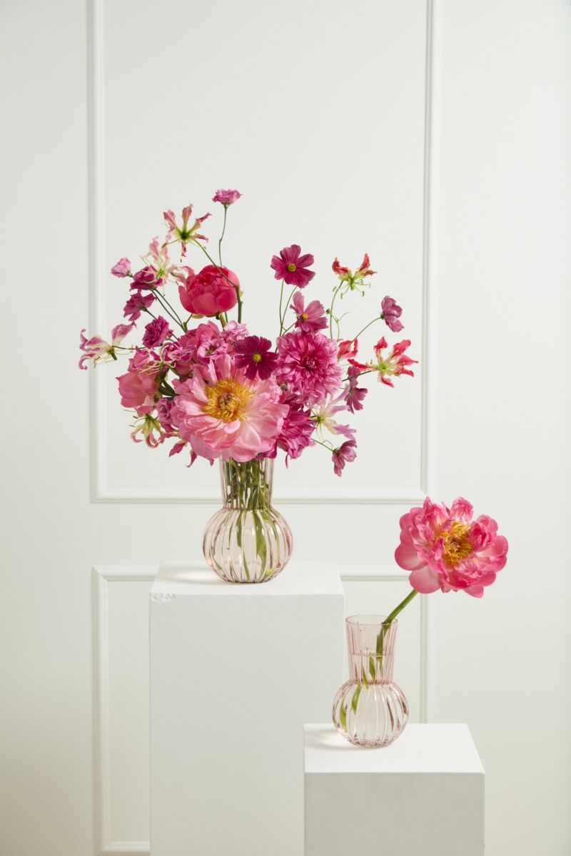 Design Shop Peony Vase 6.75"x 11"