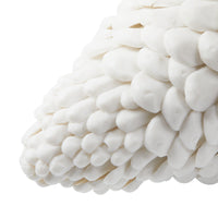 Villa & House Laying Pine Cone, Blanc de Chine